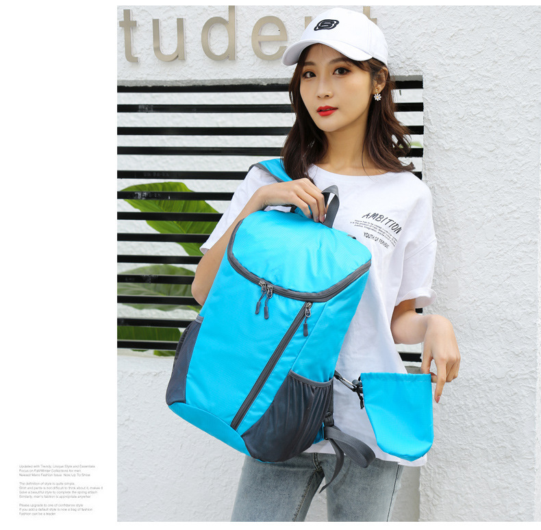 Free Shipping Backpack Large Capacity Foldable Bag Lightweight Waterproof Outdoor Bag Travel Designer Bag Sports Outdoors Backpack Customizable Logo