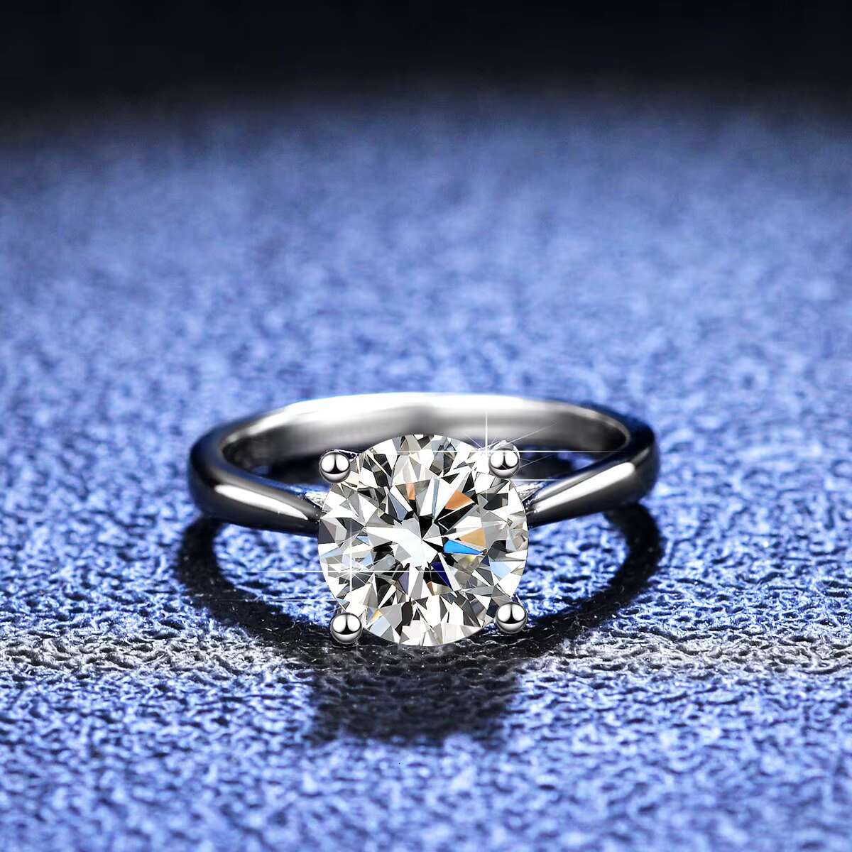 Moissanites Women Engagement Rings for Unique Wedding Order Anniversary Shaped Set Band Women Engagement Rings