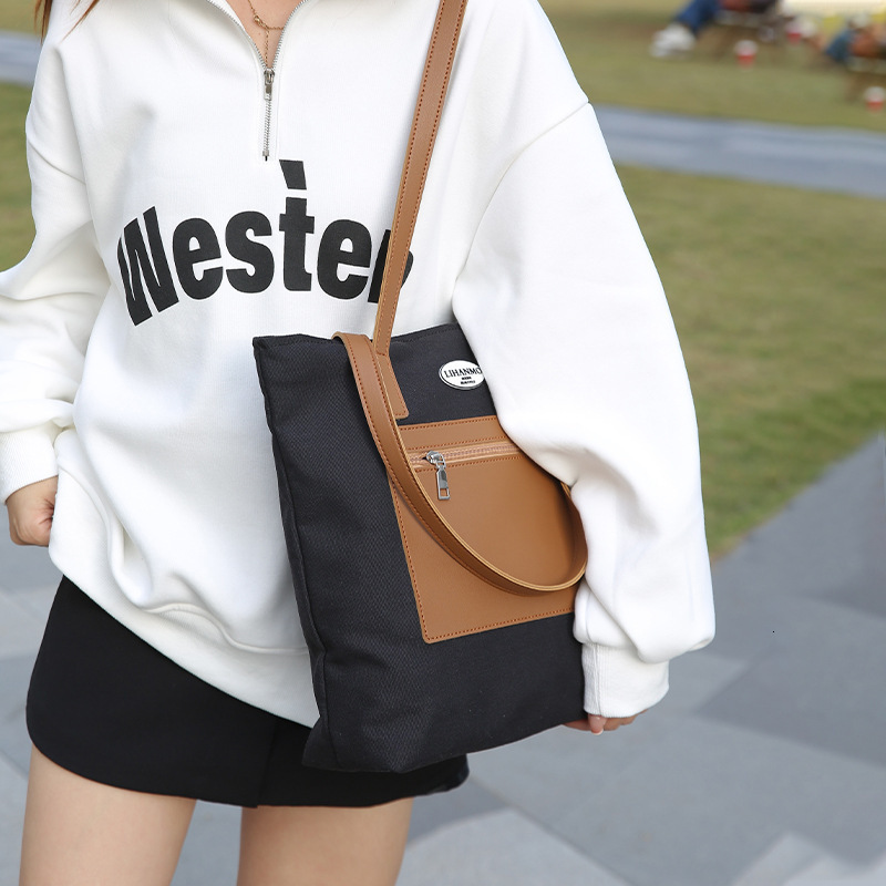 designer Winter High-End Tote Bag Large Capacity Simple Versatile Handbag Women's Trendy Casual Foldable Shoulder Bag