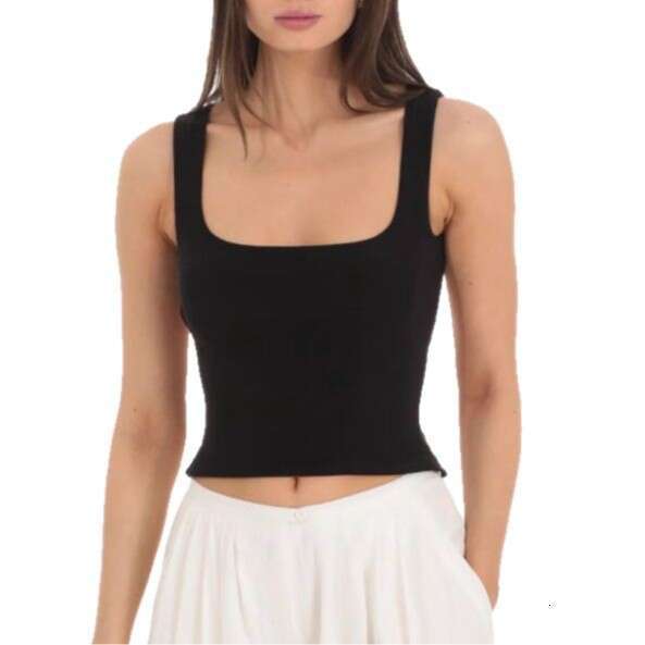 2025 Backless Tie Strap Camisole Y2K U-Neck Sexy Base Shirt Sleeveless Women's Tight-Fitting Top1