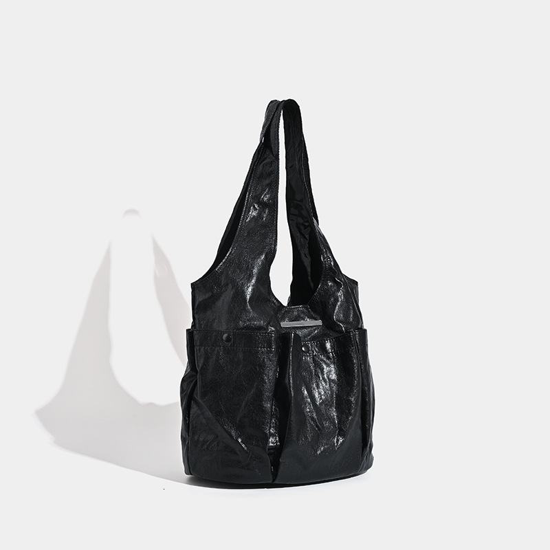 designer Korean Niche Design Large Capacity Multi-Pocket Shoulder Bag One Branch South South Same Style Handheld Tote Bag Underarm Bag for Women
