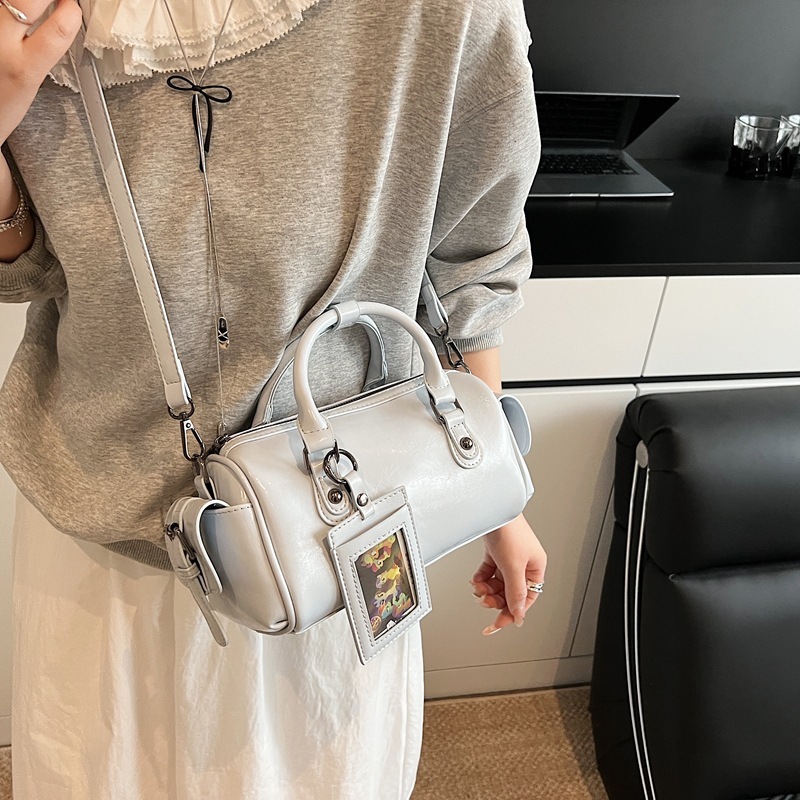 designer Niche Bowling Ball Women's Bag 2025 New High-end Sweet Cool Handbag Ins Korean Style Trendy Shoulder Crossbody Bag