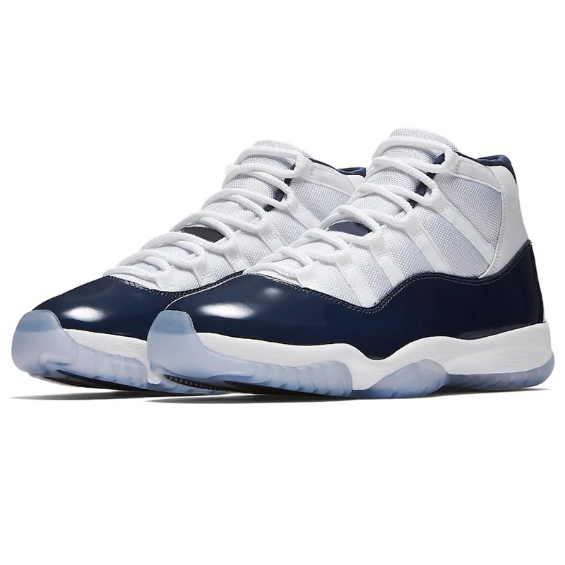 With Box 11 11s Mens Basketball Shoes 2025 Bred Cherry Cool Grey UNC Space Jam Blue Pink Igloo Men Women Trainers Outdoor Sports Sneakers size 5513wx1