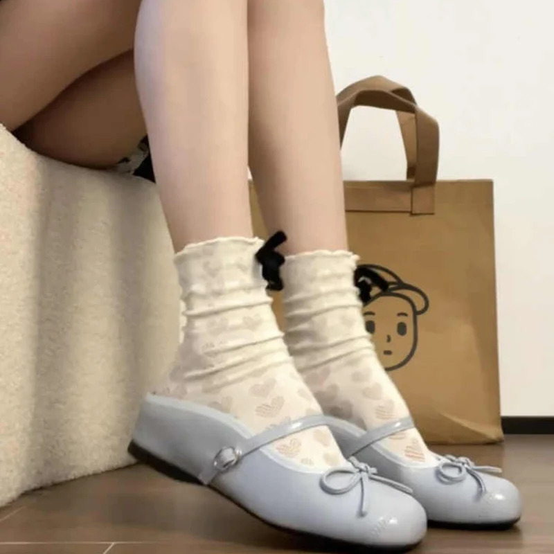 Summer Women Ballet Style Mules Slippers Fashion Butterfly-knot Ladies Elegant Dress Slip On Slides 250528