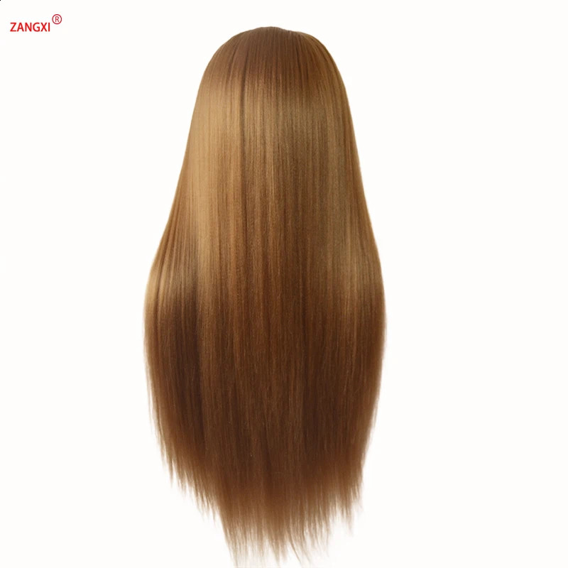 No Makeup Female Head Training Mannequins For Hairdressing Wig Head Practise Braid Hairstyle Manikin Head Dummy With Free Clamp 250529