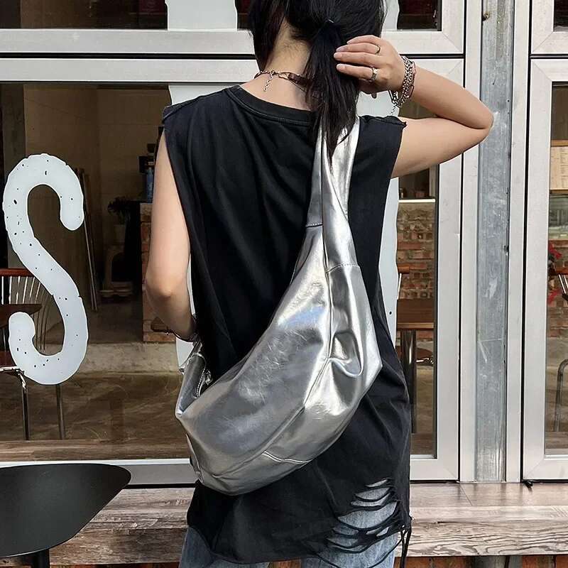 Designer Bag Designer Bag Designer Bag Soft PU Leather Shoulder Half Moon Cloud Tote For Large Capacity Crossbody Bags Wide Strap Hobo Women Bag