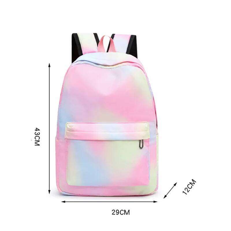3pcs Moana Colorful Backpack with Lunch Bag Rucksack Casual School Bags for Boys Girls Women Student Teenagers Sets