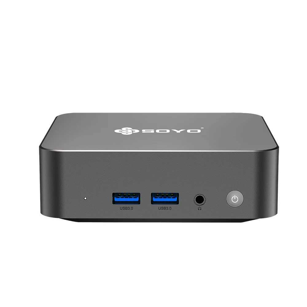 SOYO M4 Pro Mini PC Intel Alder Lake N150 M4 Plus N95 CPU 16GB 512GB M2 Plus N100 8GB DDR4 128GB Portable Mini PC X250602
