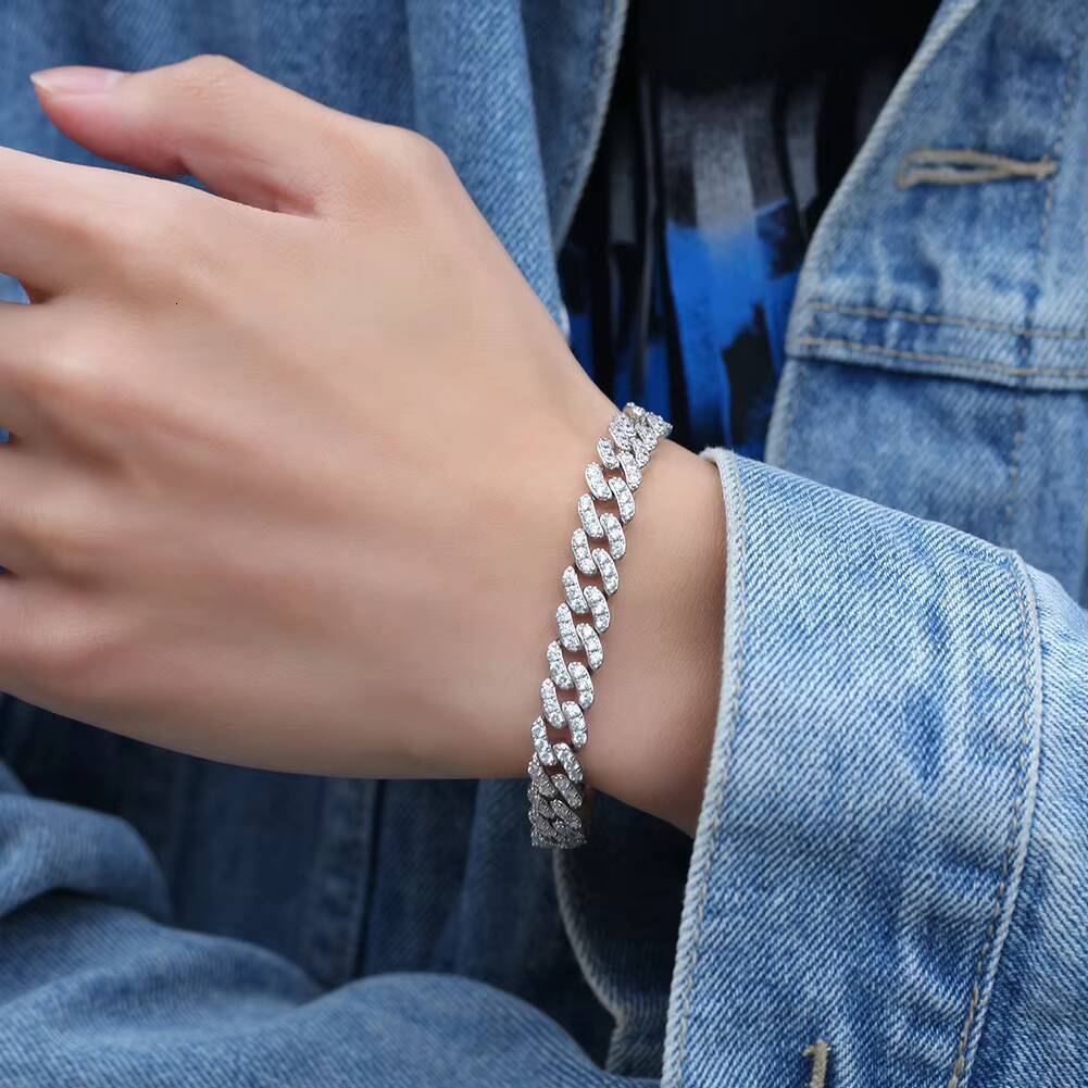 9mm Zircon Chain Fashion Hiphop Cuban Necklace