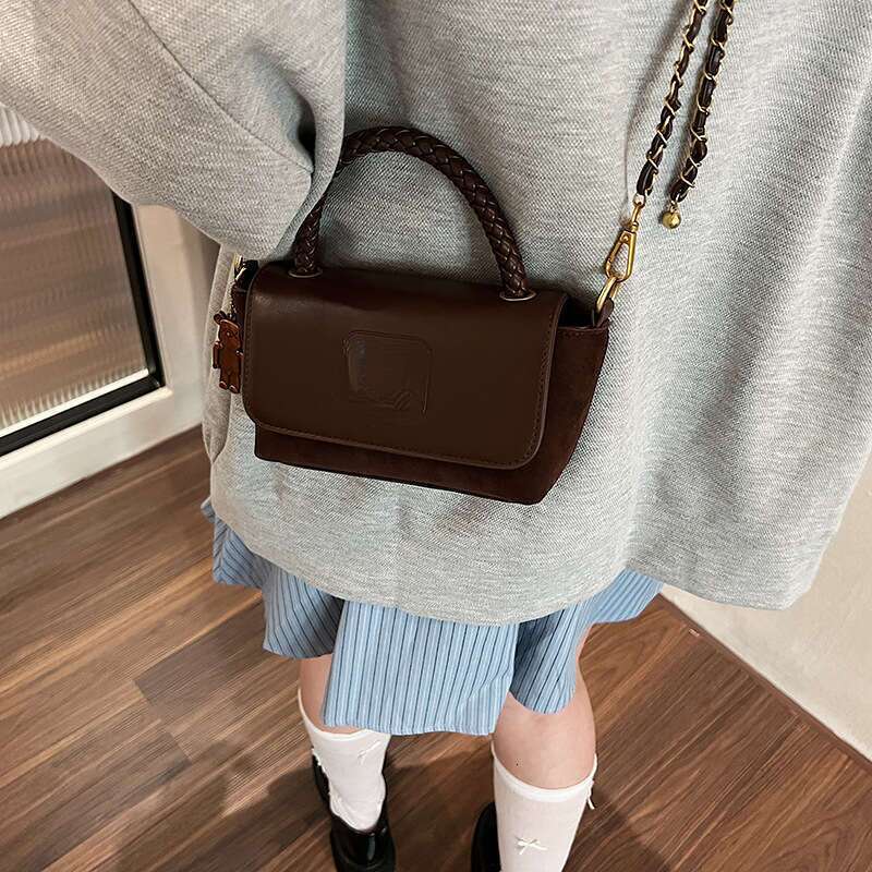 Handbag for Women 2024 Autumn New Soft Leather Versatile Chain High-end Single Shoulder Crossbody Bag designer bag