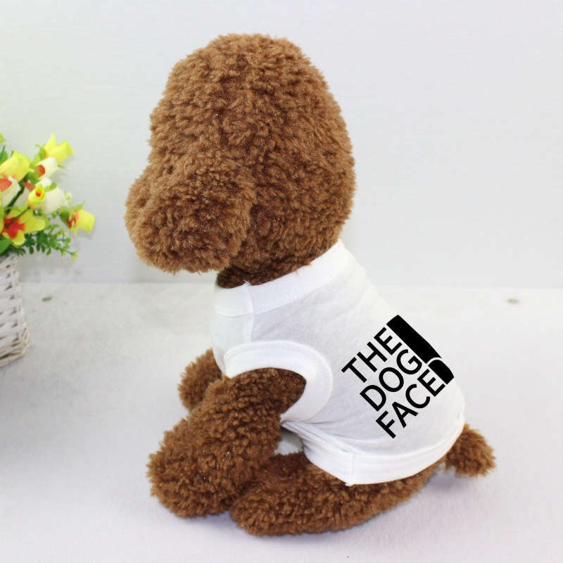 Summer Thin Dog Vest T-Shirt Small Medium French Bulldog Teddy Golden Retriever Cat Puppy Pet Clothes designer bag