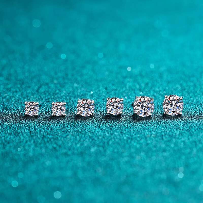 Elegant Pear Marquise Diamond Moissanite Earrings 925 Sterling Silver Ear Stud Jewelry Simple Elegant GRA Certified Product