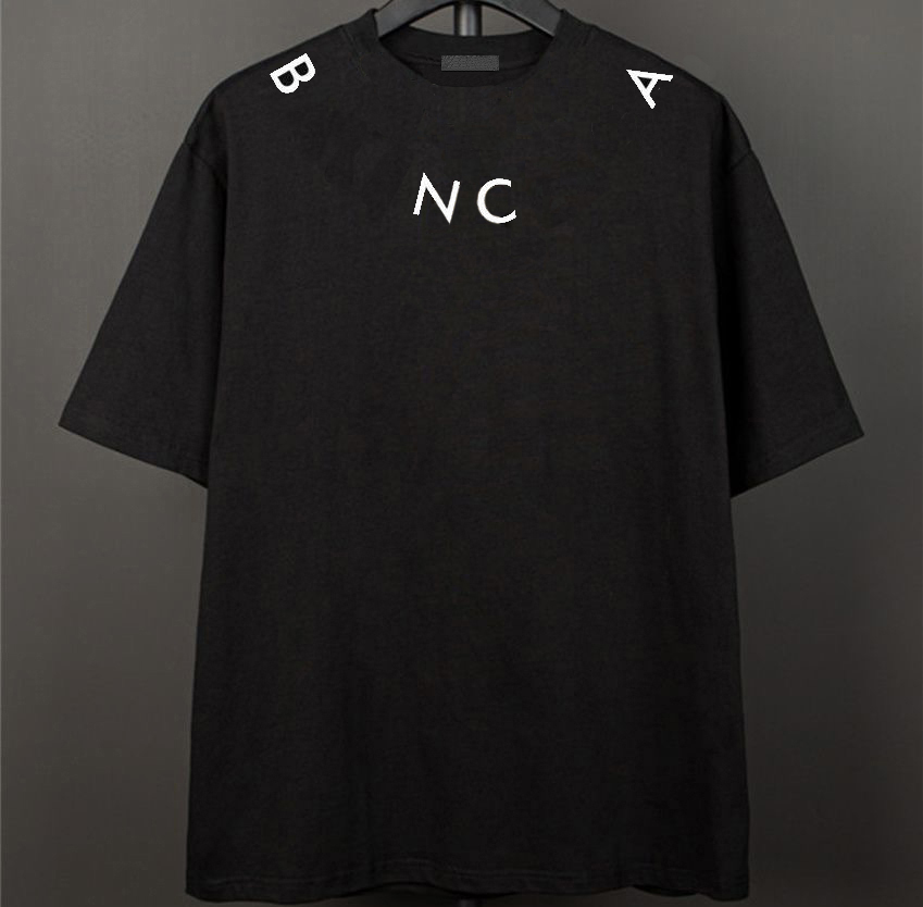 MSummer men and women fashion new T-shirt Paris designer brand clothing ladies shirt round neck short sleeve men's casual T-shirt