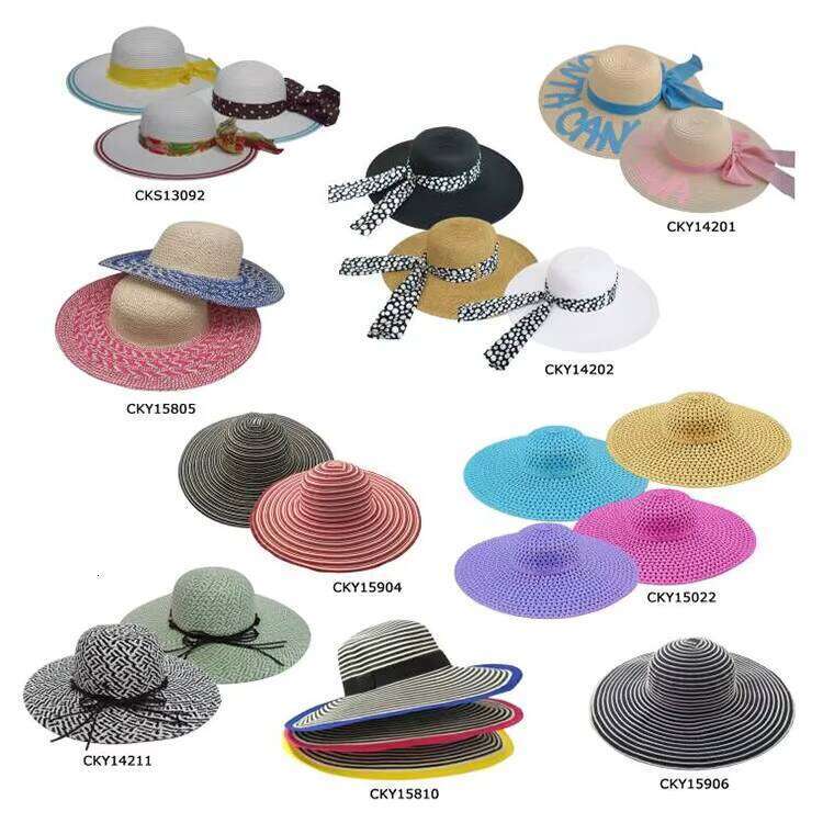 China Hot Selling Custom Beach Straw Hat