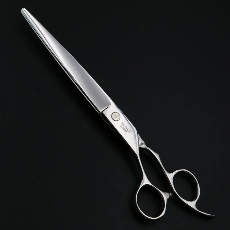 678 Inch Black Knight Professional Hair Scissors Left Handed Scissors Barber sets Shears Hairdressing Salon Tools 250530