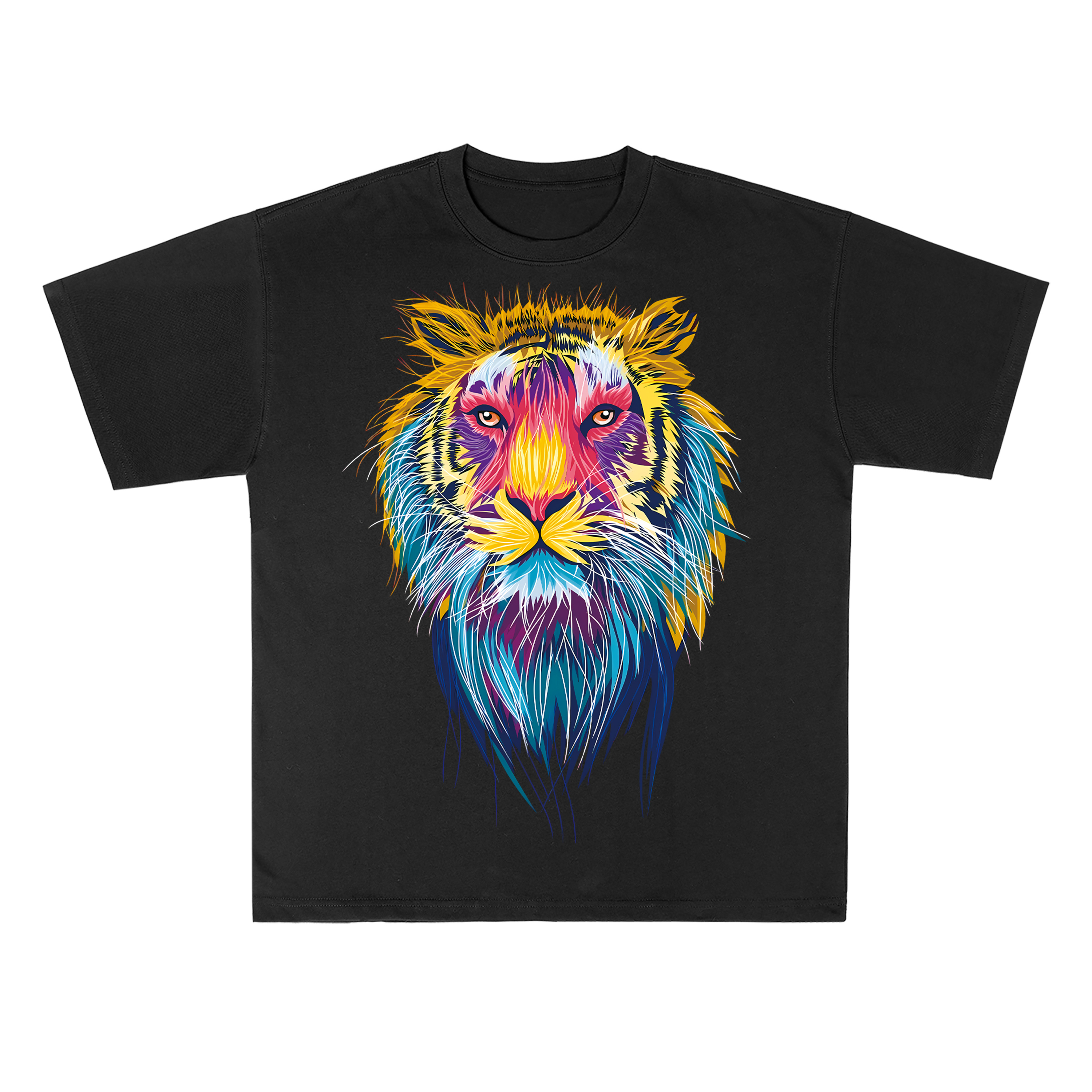 T-shirt men's top designer cotton T-shirt powerful short sleeved clothing high-quality fashionable T-shirt