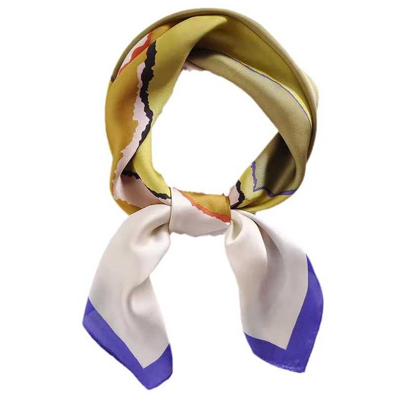 1PCS New Pony 70 Silk Scarf Spring and Summer Womens Scarf Tie Bag Headband Silk Scarf W250602
