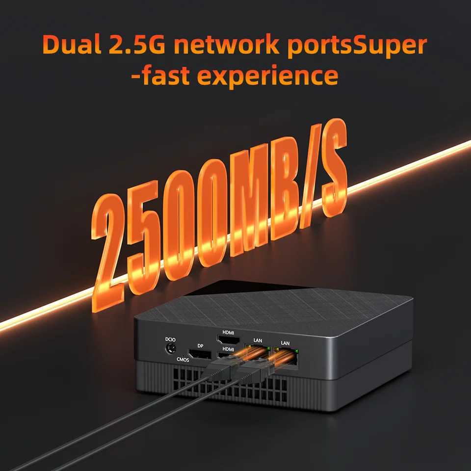 ZXIPC Mini PC Ryzen 7 5800U 4800H 4500U 5500U DDR4 16GB 512GB Nvme SSD WIFI6 BT5.2 Desktop MINI PC Gamer Computer Four Display X250602
