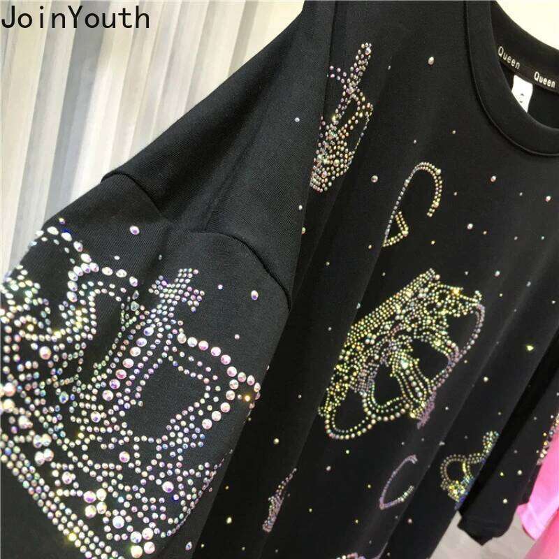 Haruku Y2k Tshirts Summer Women Clothing Fashion Dia Short Sleeve O-neck Tees Oversized Tops Casual Streetwear T Shirt