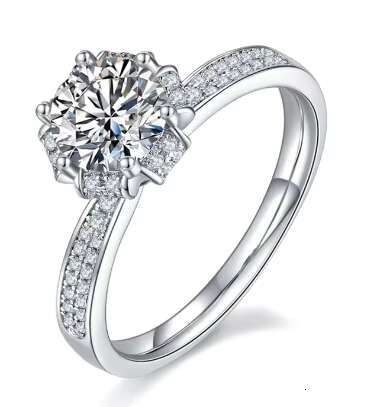 Silver 925 Moissanite Ring Fine Jewelry Sets Rings Light Fashion Necklaces Gems Earrings Stainless Steel Body Jewelry Findings