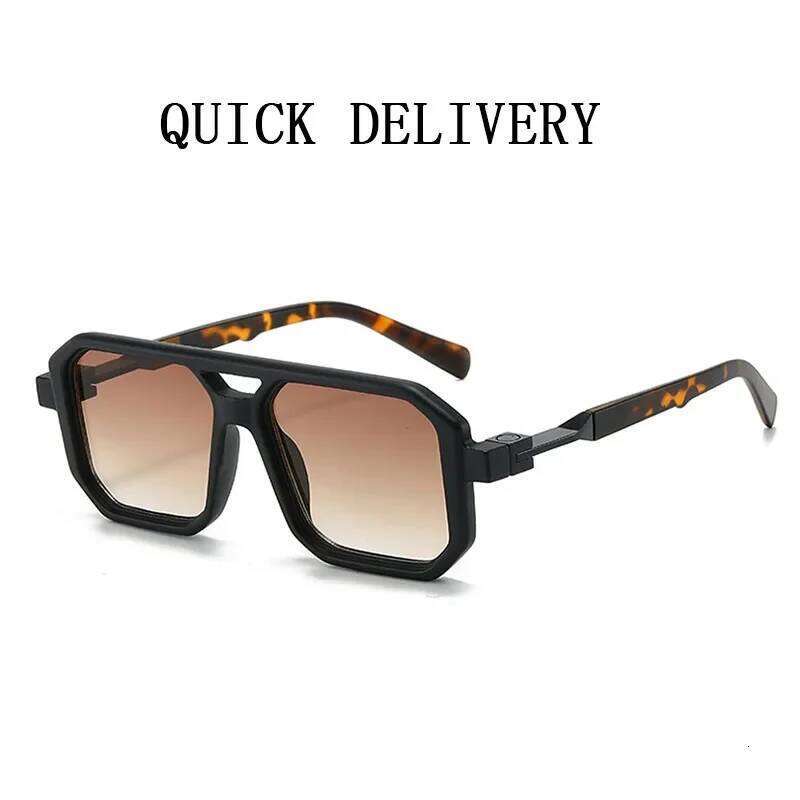 2024 Square For Men Vintage Fashion Glasses Sunglasses Women Trendy Dropshipping Shades Gafas De Sol Hombre Lunette designer bag