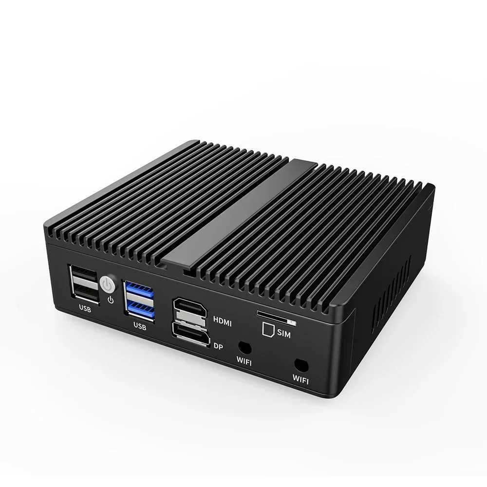 Industrial Mini PC Intel N100/N150 Soft Router 4xIntel i226V 2.5G LAN DDR5 NVME SSD pfSense Firewall Appliance ESXI AES-NI X250602