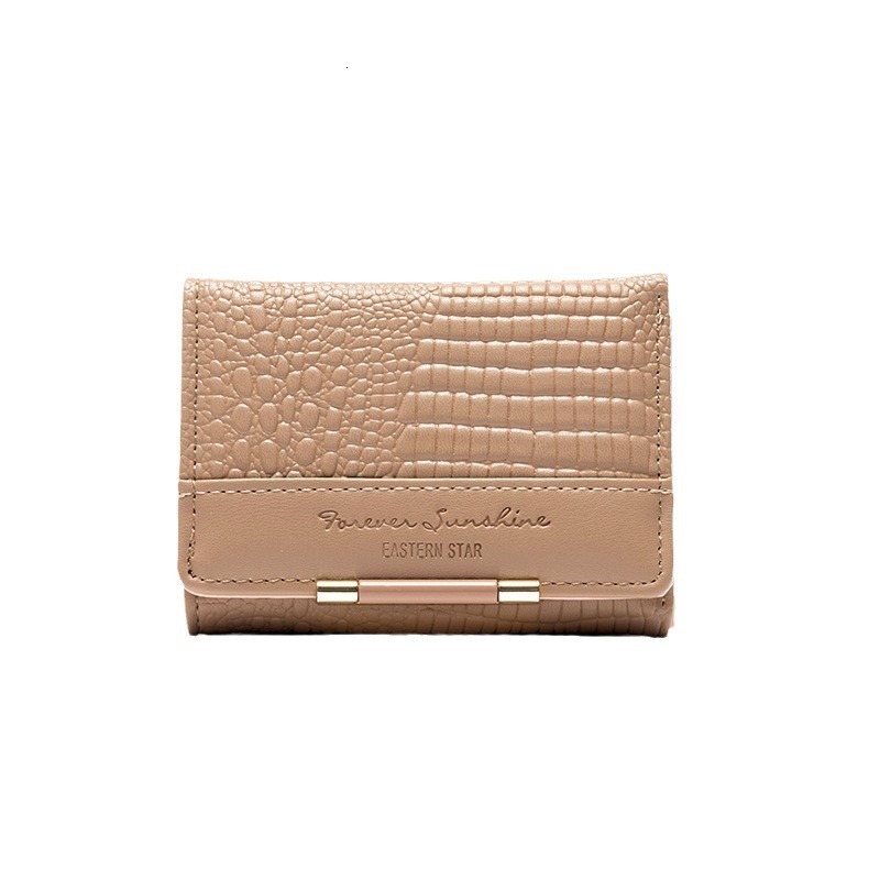 Luxury Designer Bag Korean Short Women's Wallet Fashion Coin Wallet Women's Business Card Holder Fashion 2025 New Designer Wallet