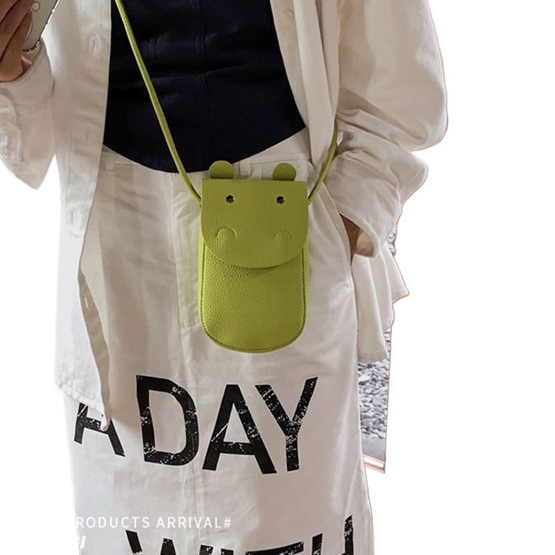 designer Hippo Cute Phone Bag Mini Small Bag Women Crossbody Bag Shoulder Bag Spring Summer New Niche Mini Phone Bag