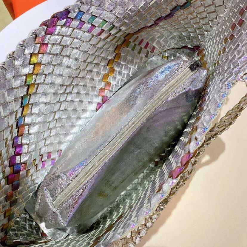 OLOEY XIYUAN Lady Woven Large Capacity Tote For Women 2023 Designer Soft Leather Handbag Quality Handbags Big Shoulder Bag