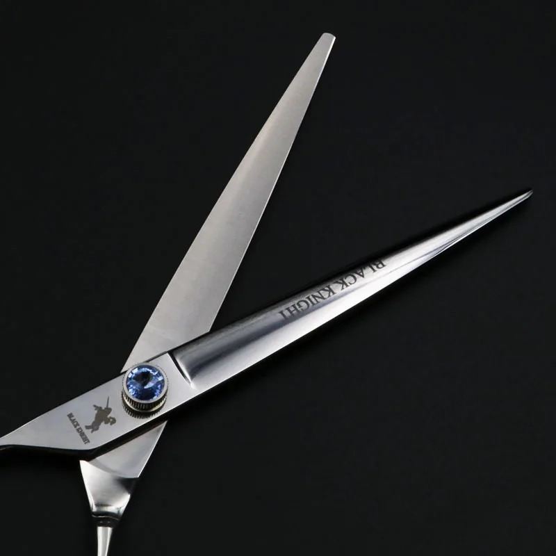 678 Inch Black Knight Professional Hair Scissors Left Handed Scissors Barber sets Shears Hairdressing Salon Tools 250530