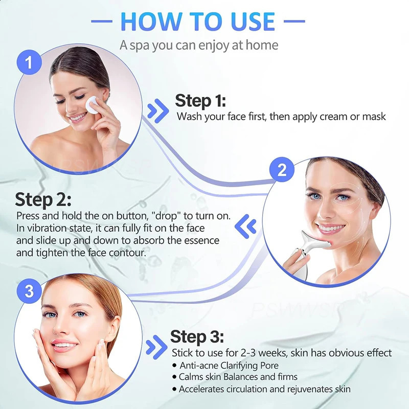 Drop Massager Neck Beauty Device Tighten Skin Care Tool 250523