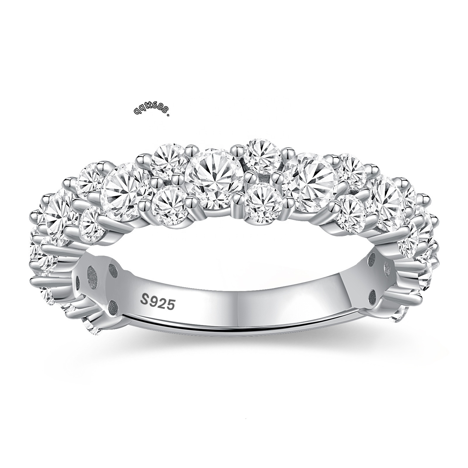 Real Moissanite Rings 925 Sterling Silver a Moissanite Ring Engagement Rings for Women