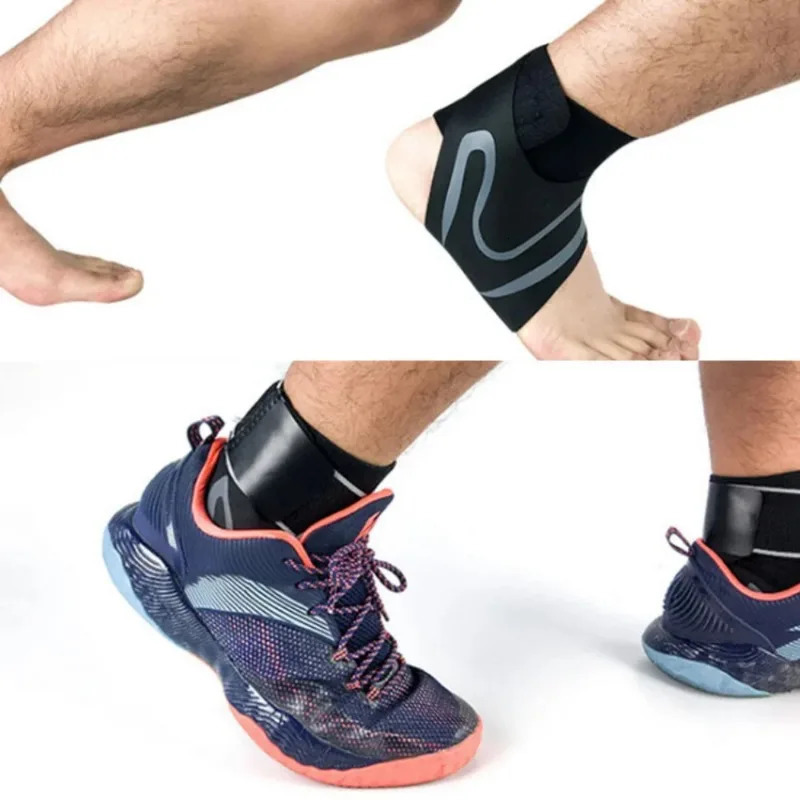 Fitness Sports Ankle Brace Gym Elastic Support Gear Foot Weights Wraps Protector Legs Power Weightlifting 250530