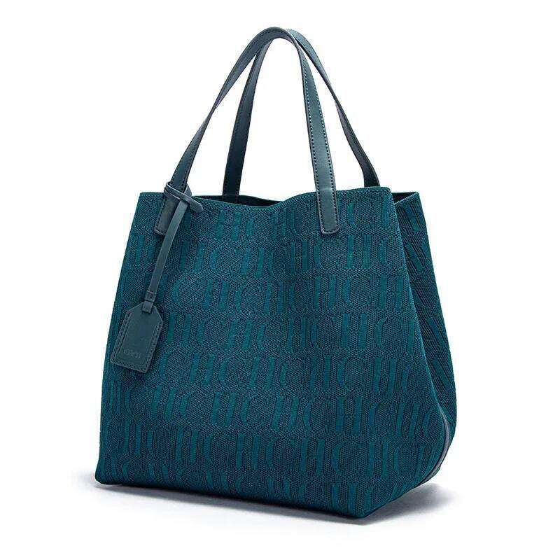 CH Fashion Classic New Solid Color Letter Design Women's Handbag High Quality Craftsmanship Large Capacity