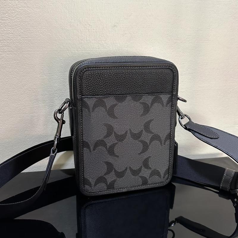 10Aluxury purse fashion fanny pack men bumbags classic bag brand crossbody waist Bag old flower man sling wallet popular CC090 key pouch genuine sac luxe black