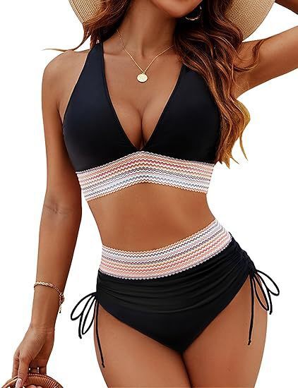 Outdoor Summer Beach Sexy Women Free Shipping 2025 New Designer Shoes 2025 High Waisted Bikini Split Swimsuit For Women In Russia