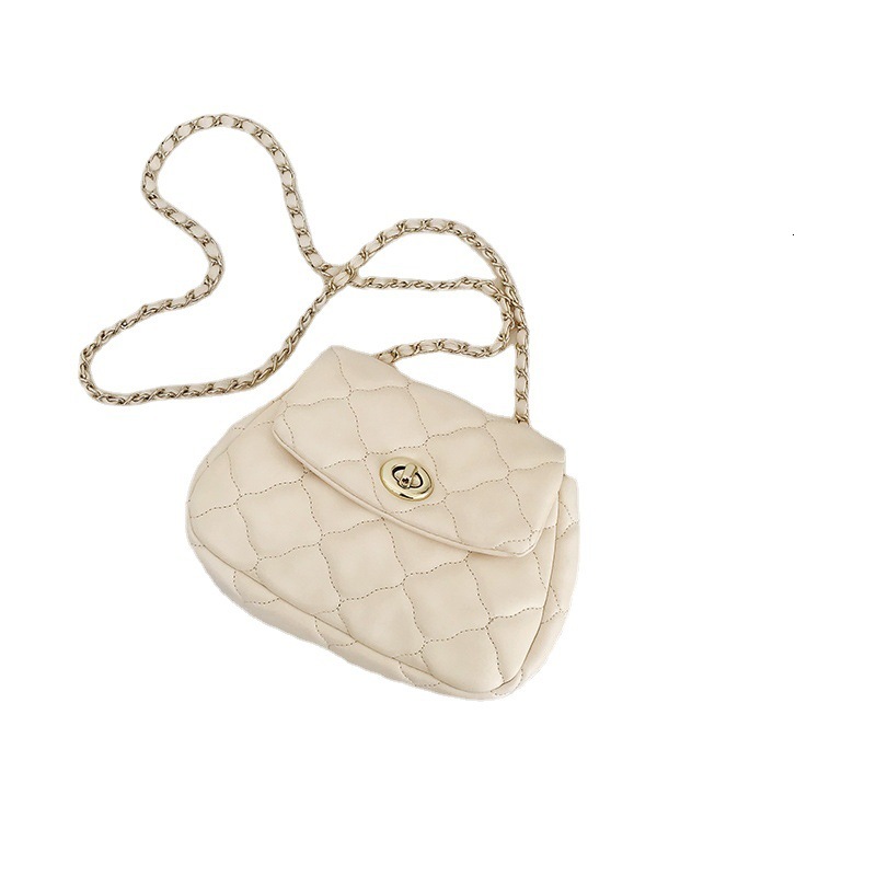 designer 2025 Spring Korean Style New Quilted Chain Cloud Bag Fashion Ins Casual Versatile Single Shoulder Crossbody Small Bag for Women