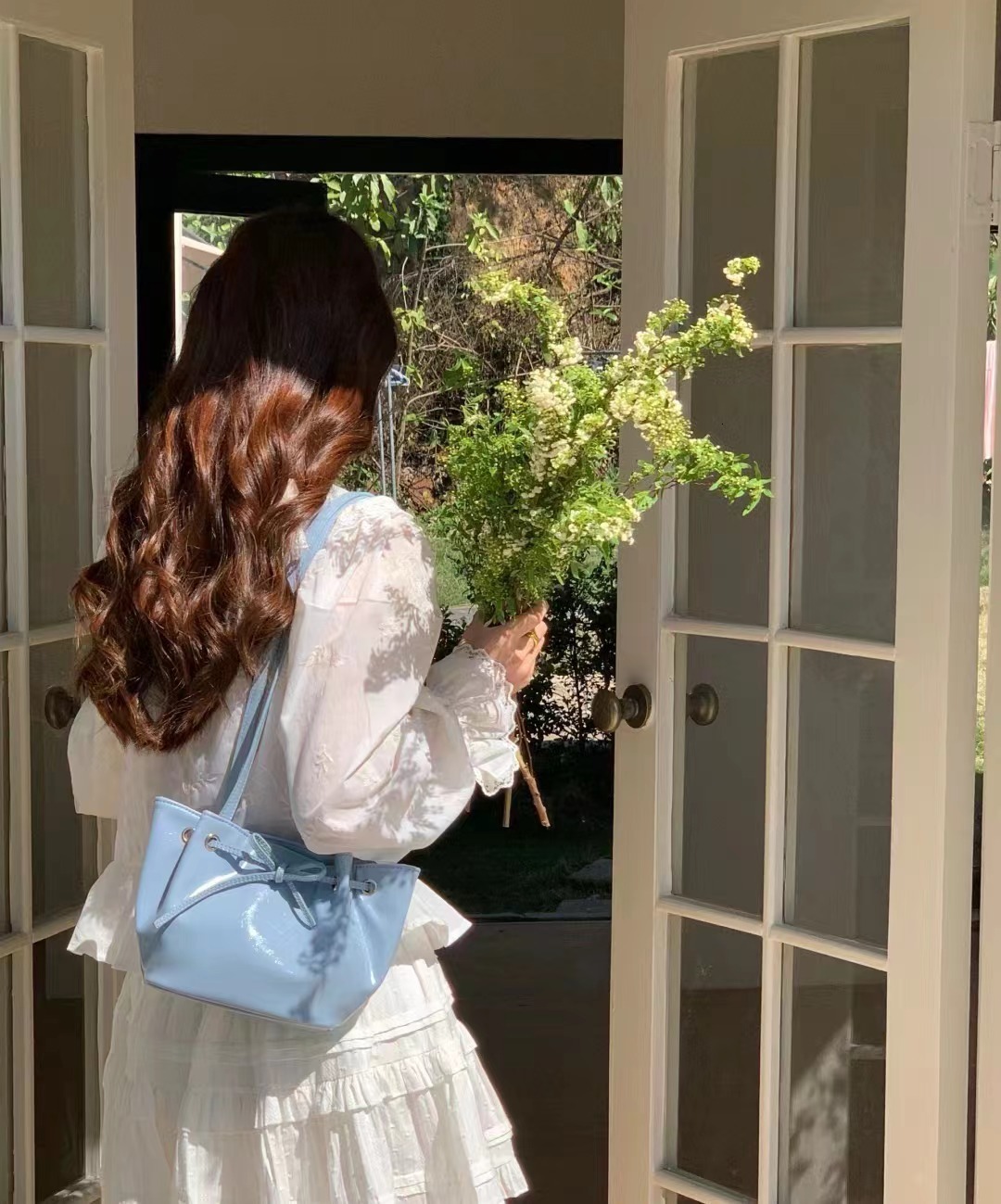 designer Underarm Bag for Women 2025 New Niche Design High-end Bowknot Fashion Commuter Shoulder Handbag Bucket Bag