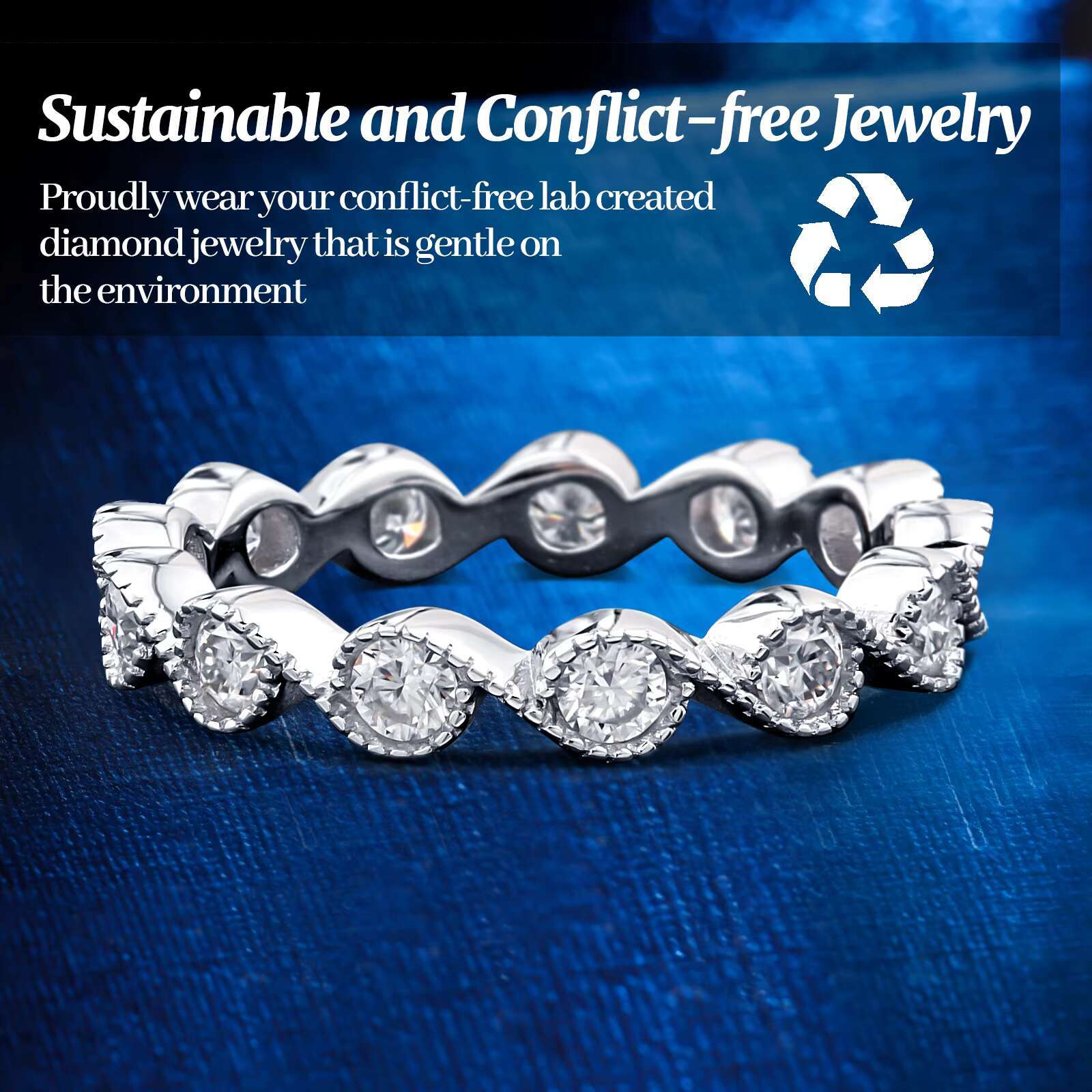 Custom Moissanite Ring Moissanite Jewelry Wholesale Moissanite Diamond Women Luxury Wedding Rings