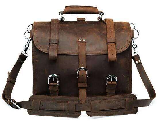 Vintage Crazy Horse Genuine Bags Lage Travel Leather Duffle Large Men Weekend Bag Overnight
