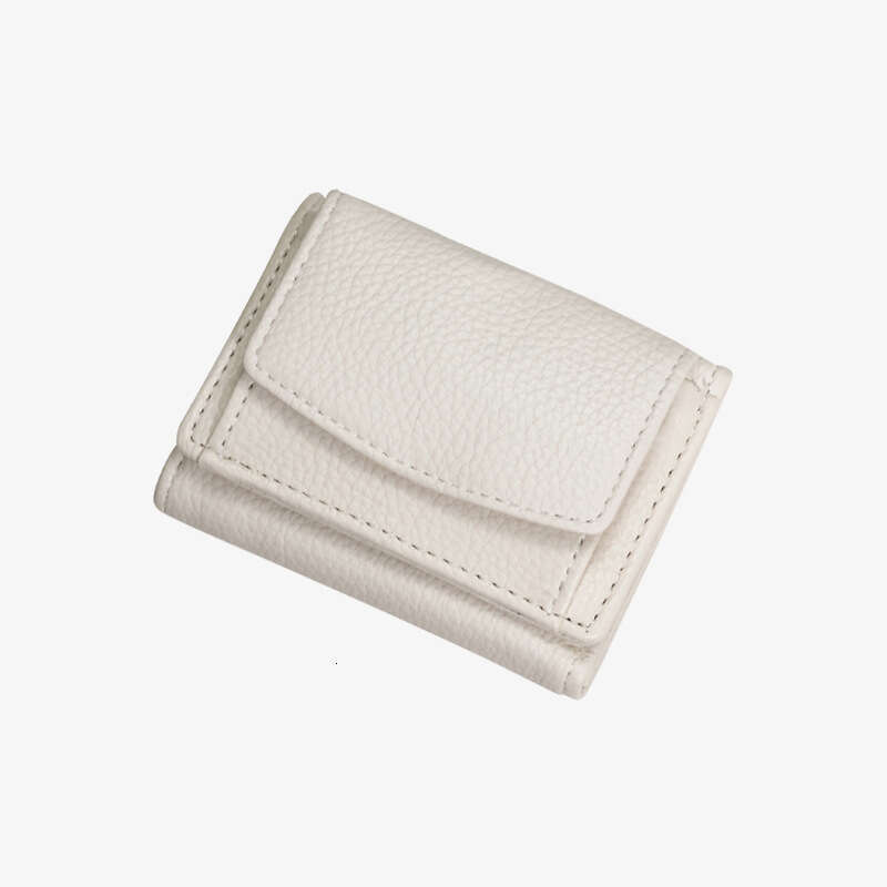 Small INS Women Japanese Style Student Lychee Pattern Ladies Card Holder Coin Purse Bag Money Clip Wallet