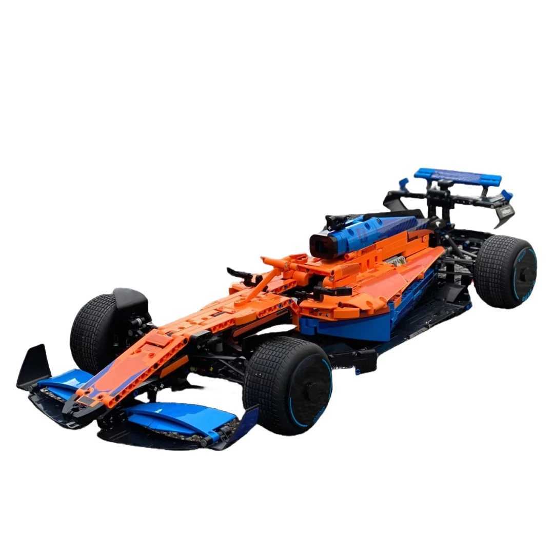 1432PCS F1 1 8 Technical Formula Ci Speed Racing Car Building Blocks Bricks Famous Sport Vehicle Model Assembly Kids Toy 42141 Z250602