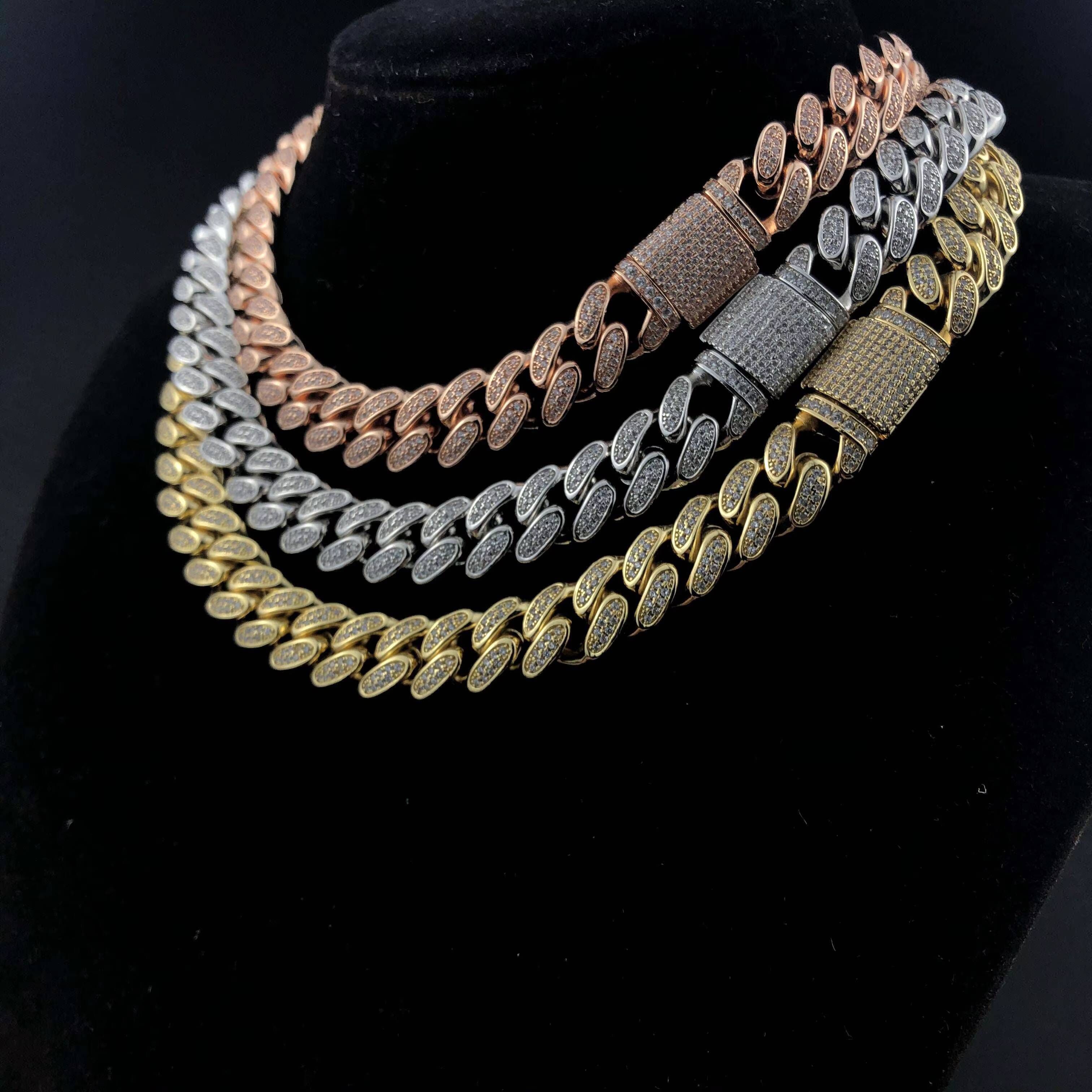 YSS Jewelry 12mm Miami Cuban Men's Chain