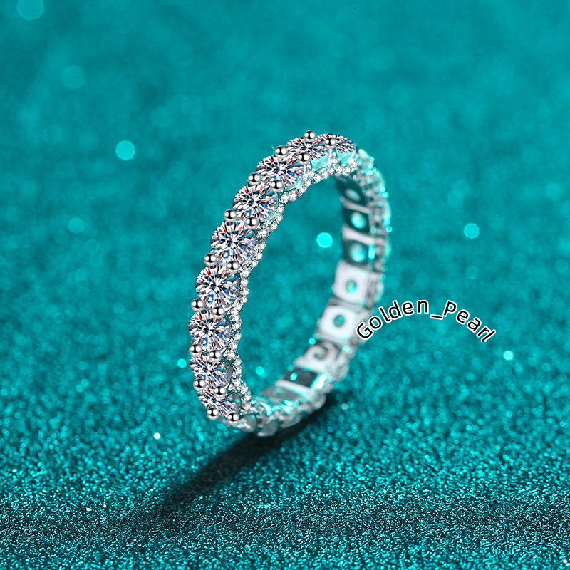 Fashion Jewelry Baguette Moissanite Ring S925 Sterling Silver Engagement Ring for Women