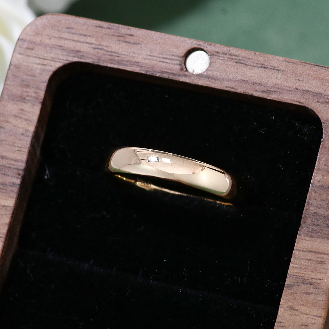 Provence Jewelry Custom Wholesales Price Simple Jewelry Men Rings Engagement Ring 18K 14K Yellow Gold Wedding Men Rings