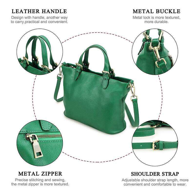 Contact'S Tote Handbags for Women Genuine Leather Fashion Trend Shoulder Bag Brand Female Crossbody Bags High Quality