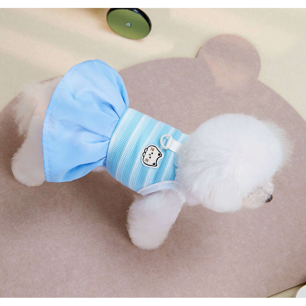 Dog Clothes Breathable Teddy Bichon Small Dogs Outdoor Pet Short Sleeve Vest Spring Summer Thin Style designer bag
