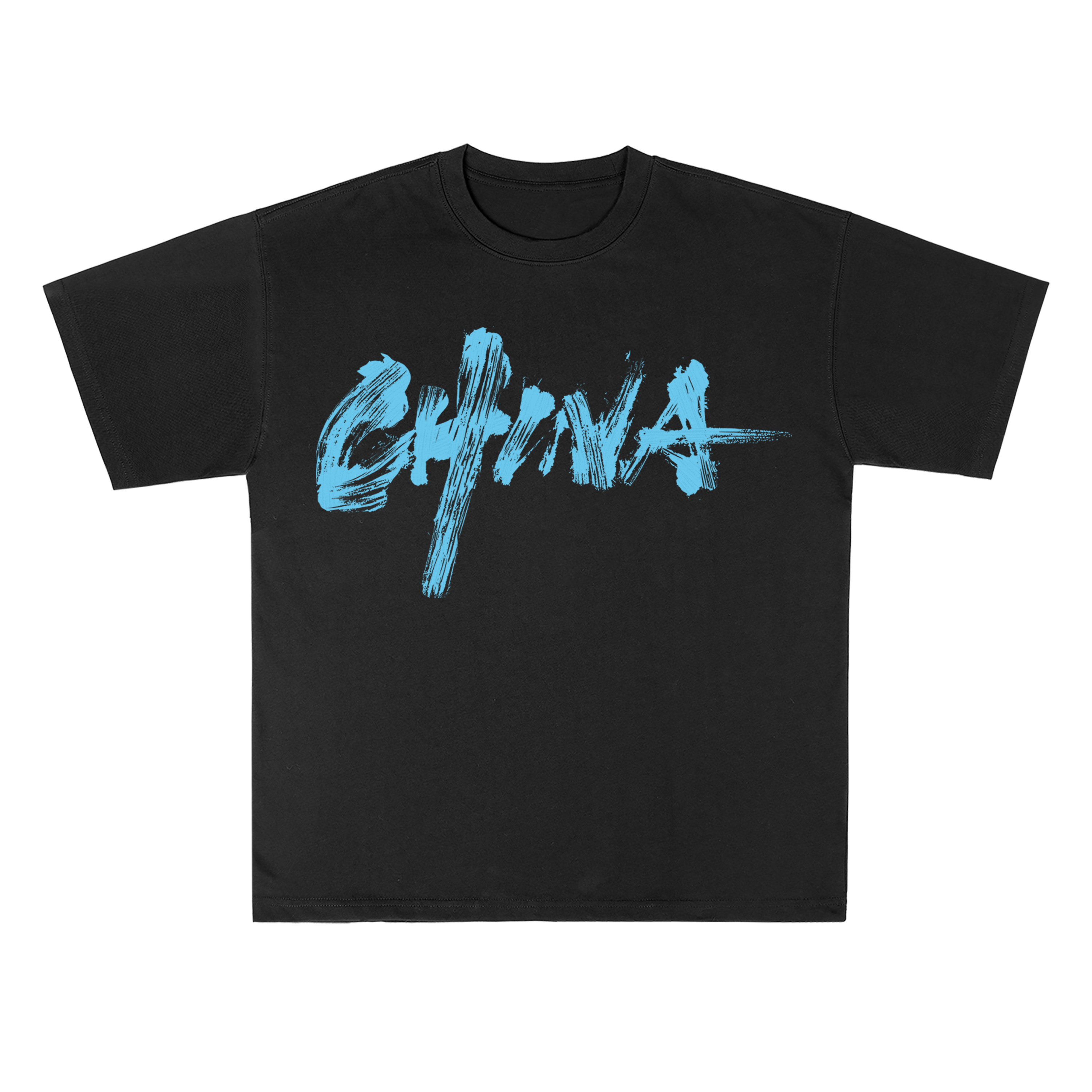 T-shirt men's top designer cotton T-shirt The Blue CHINA short sleeved clothing high-quality fashionable T-shirt