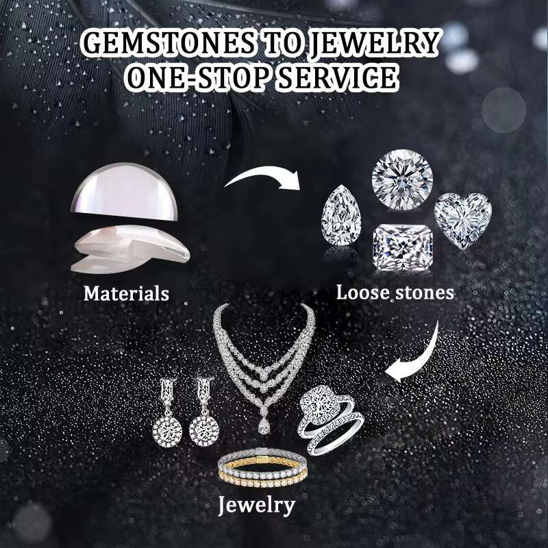 Starsgem Factory Price D Colorless Fancy Shape Mossan Diamond Moissanite