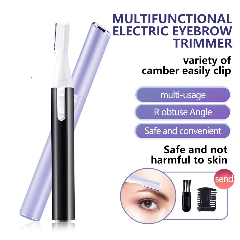 Electric eyebrow trimmer multifunction washable razor ladies do not hurt skin baby Mens shave 250516